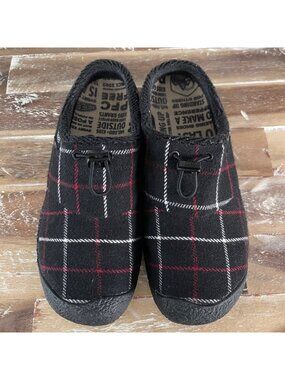 Keen Howser III Plaid Indoor Outdoor Slippers Size 6.5 Casual Gorpcore Shoes